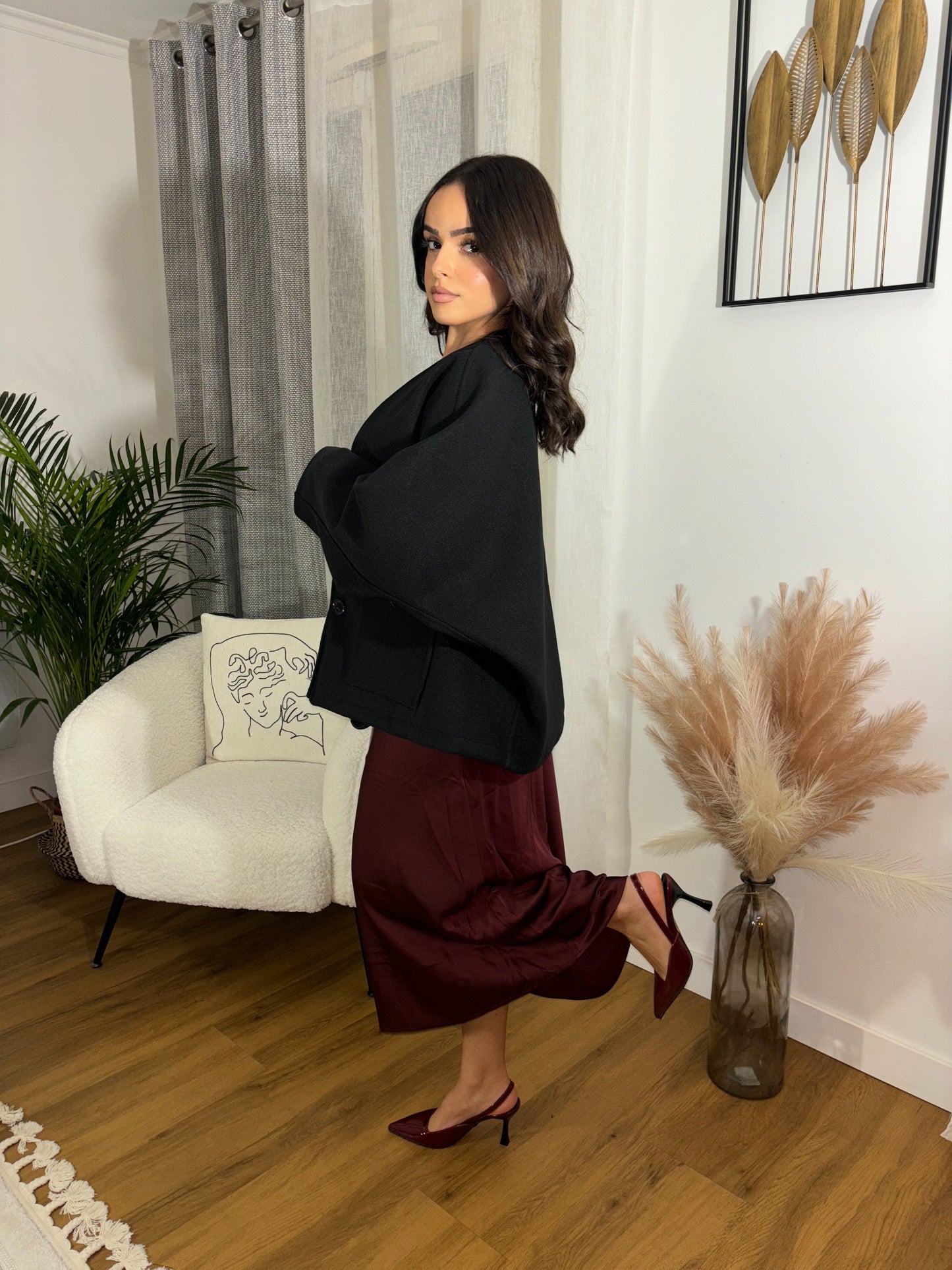 Veste Oversize Noire