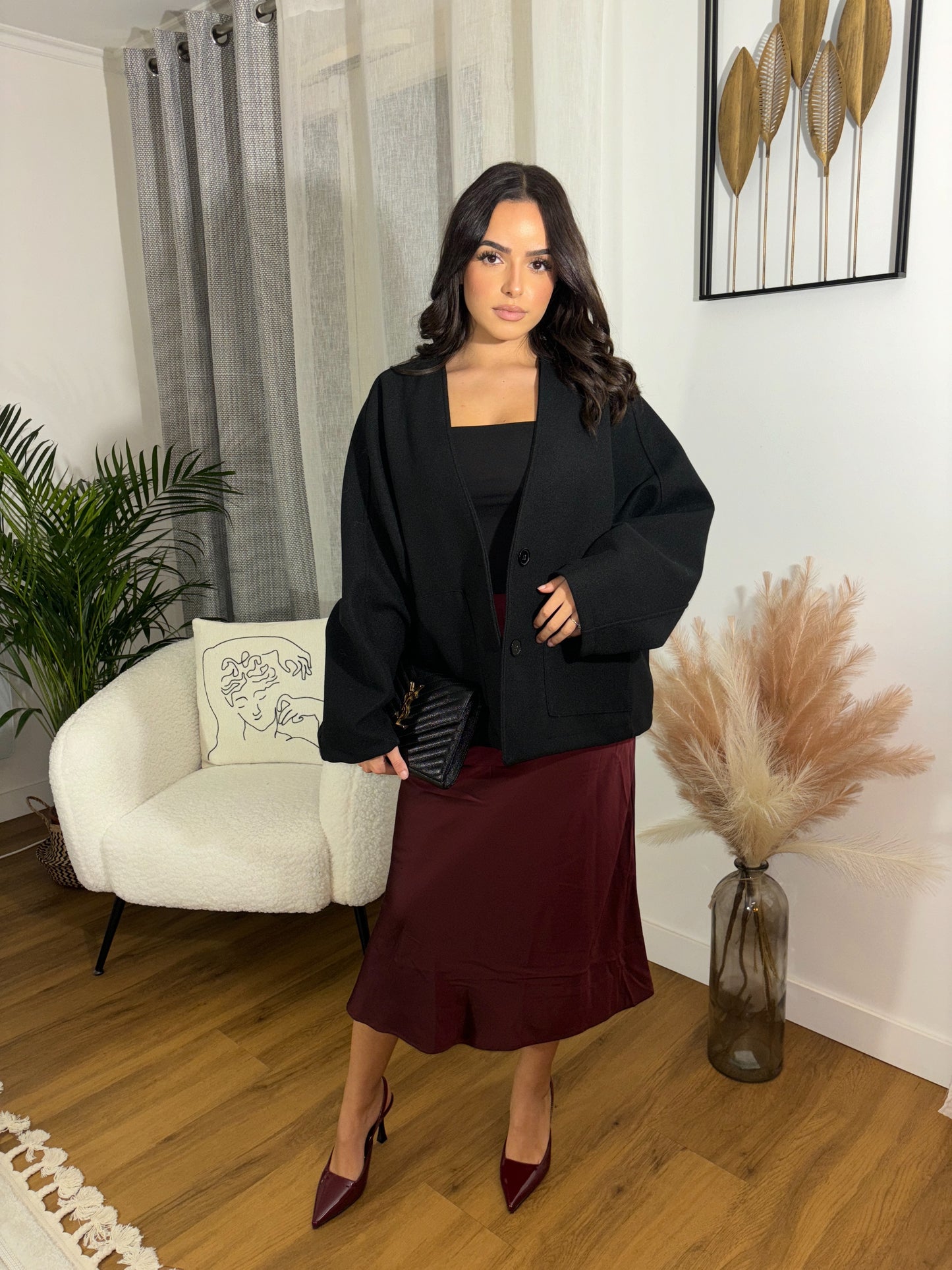 Veste Oversize Noire
